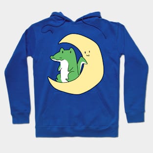 Crecent Moon Alligator Hoodie